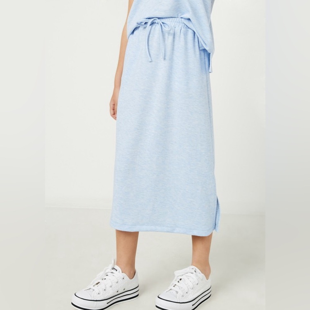 Girls French Terry Knit Skirt